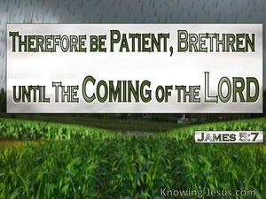 James 5:7